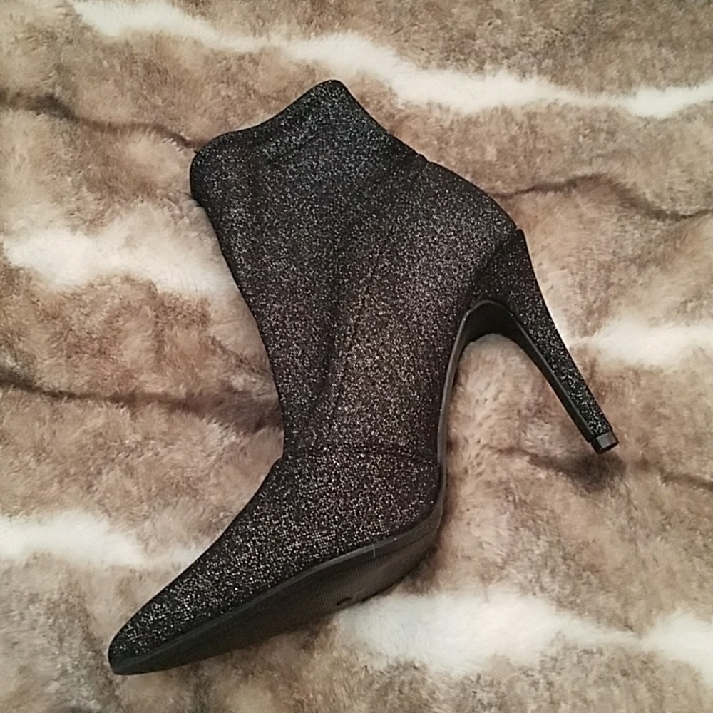Sparkly sock boots